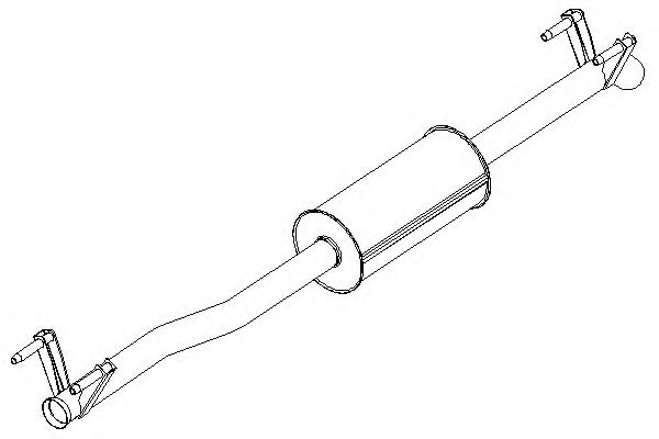 MZ572D Toba esapament finala KLARIUS 