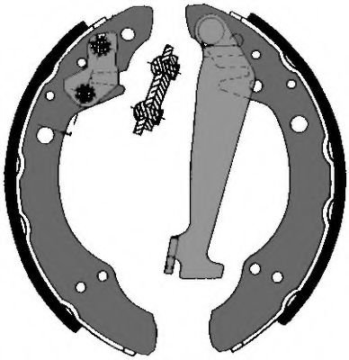 84573 Set saboti frana VEMA 