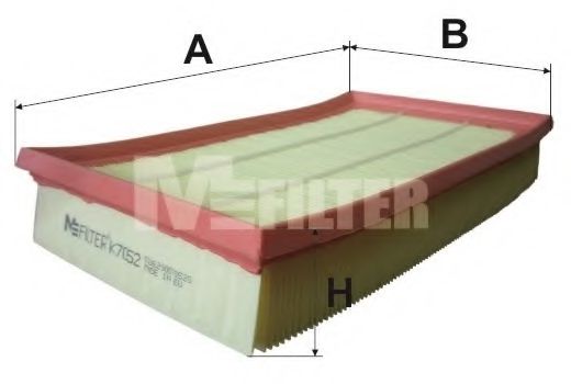 K 7052 Filtru aer MFILTER 