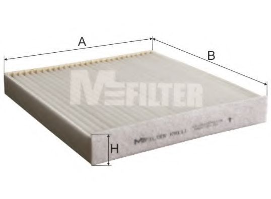 Filtru, aer habitaclu
