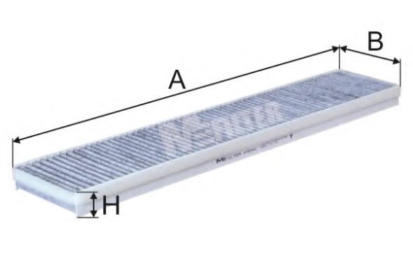 Filtru, aer habitaclu