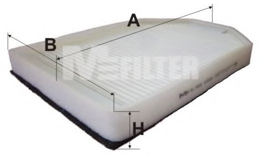 Filtru, aer habitaclu