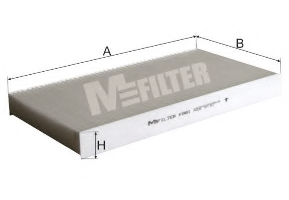 Filtru, aer habitaclu