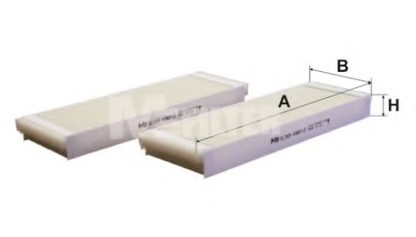 Filtru, aer habitaclu
