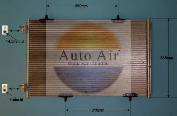 16-1992 Condensator, climatizare AUTO AIR GLOUCESTER 