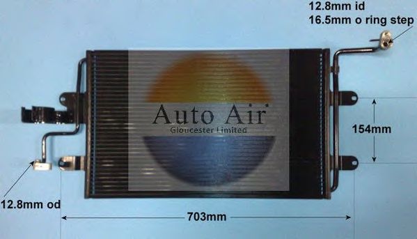16-9560A Condensator, climatizare AUTO AIR GLOUCESTER 