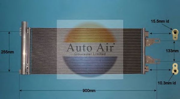 16-9796 Condensator, climatizare AUTO AIR GLOUCESTER 