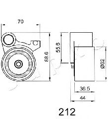 Mecanism tensionare, curea distributie 2