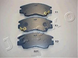 50527P Set placute frana de performanta JAPKO 