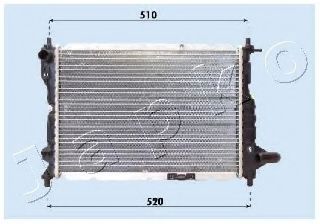 RDA313024 Radiator, racire motor JAPKO 