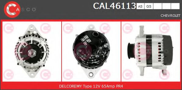CAL46113GS Generator / Alternator CASCO 