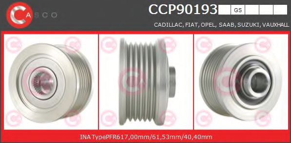 Fulie, alternator