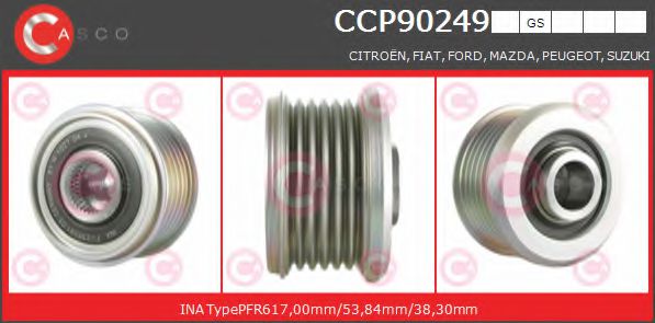 Fulie, alternator