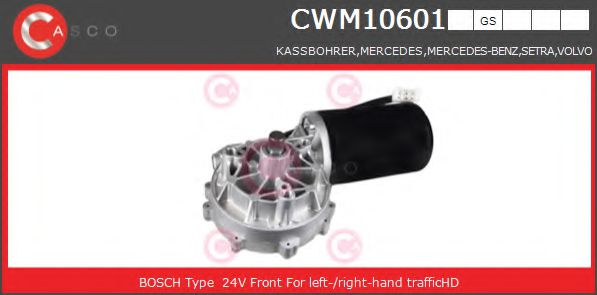 CWM10601GS motor stergator CASCO 