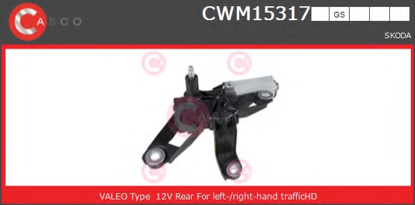 CWM15317GS motor stergator CASCO 