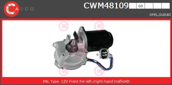 CWM48109GS motor stergator CASCO 