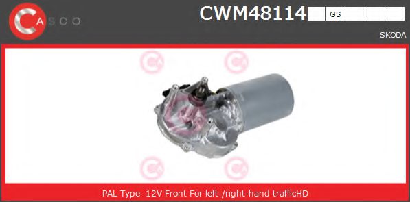 CWM48114GS motor stergator CASCO 