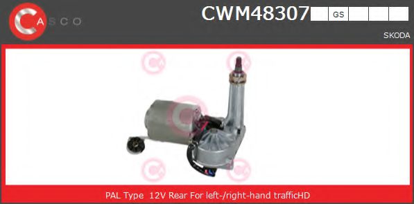 CWM48307GS motor stergator CASCO 