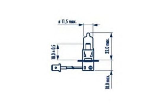 48700 Bec, far faza lunga NARVA 