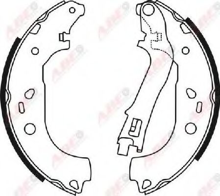Set saboti frana 3