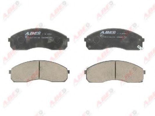set placute frana,frana disc 3