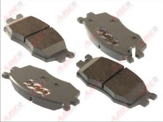 set placute frana,frana disc 2