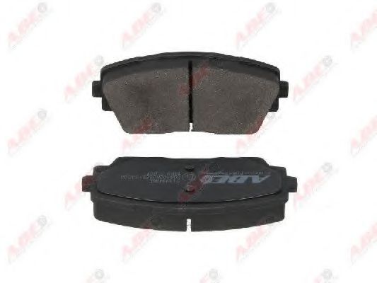set placute frana,frana disc 2