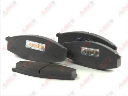 set placute frana,frana disc 2