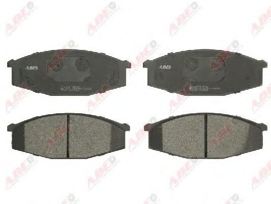 set placute frana,frana disc 3