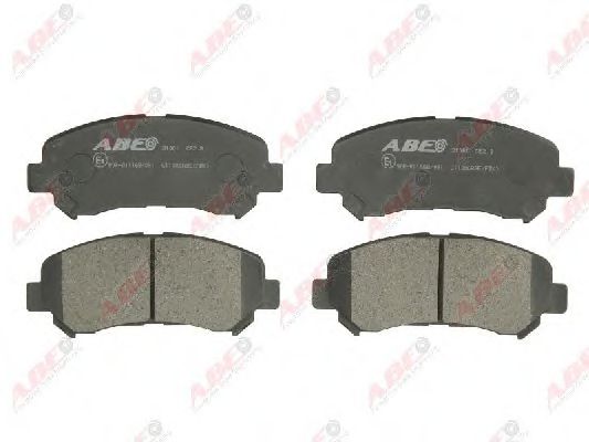 set placute frana,frana disc 2