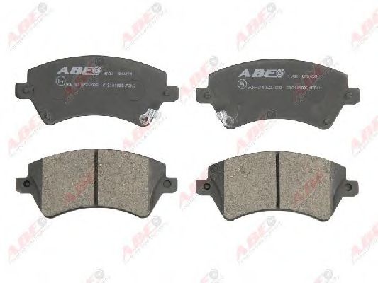set placute frana,frana disc 3