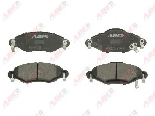 set placute frana,frana disc 3