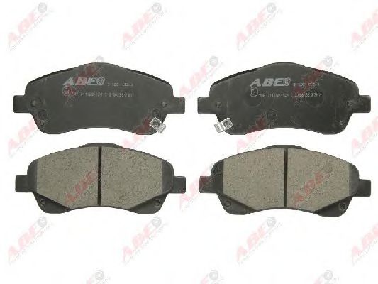 set placute frana,frana disc 3
