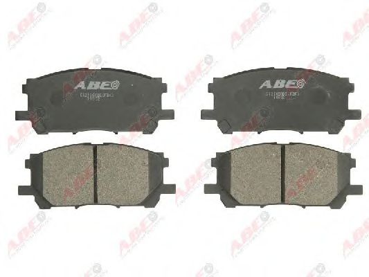 set placute frana,frana disc 3