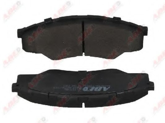 set placute frana,frana disc 2