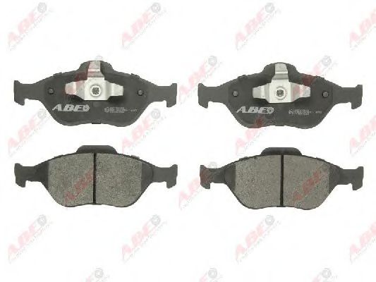set placute frana,frana disc 2