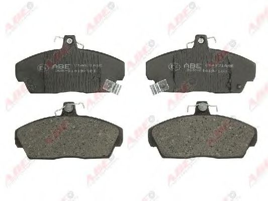 set placute frana,frana disc 3