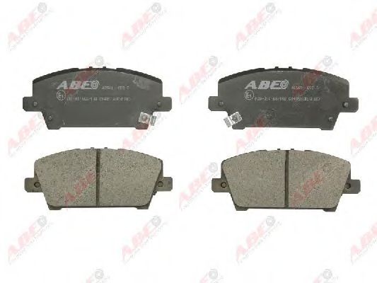 set placute frana,frana disc 3