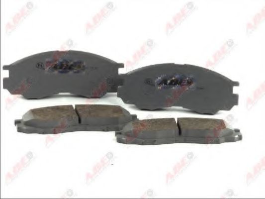 set placute frana,frana disc 2