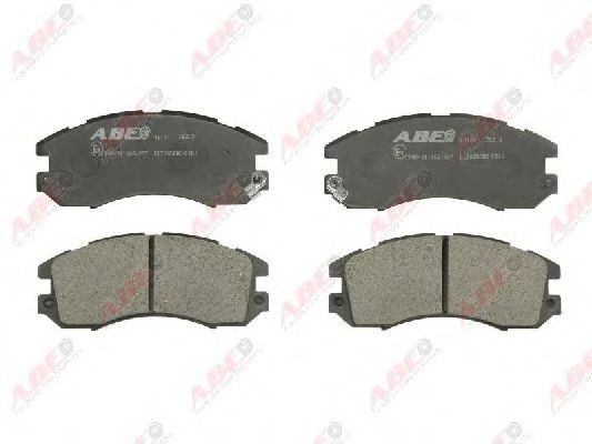 set placute frana,frana disc 3