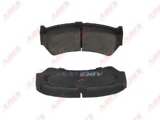 set placute frana,frana disc 2