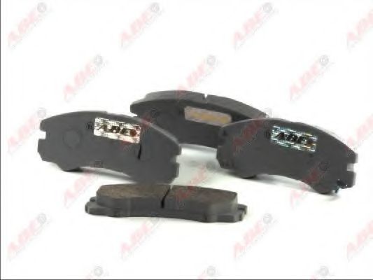 set placute frana,frana disc 2