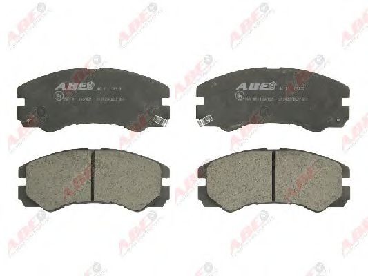 set placute frana,frana disc 3