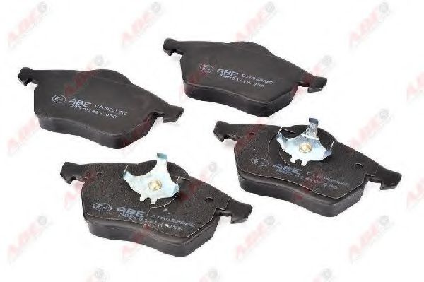 set placute frana,frana disc 2