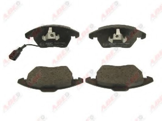 set placute frana,frana disc 2