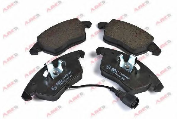 set placute frana,frana disc 4