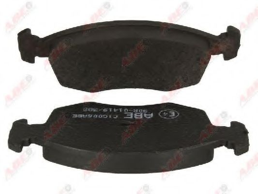 set placute frana,frana disc 2