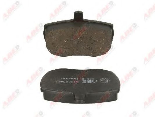 set placute frana,frana disc 2