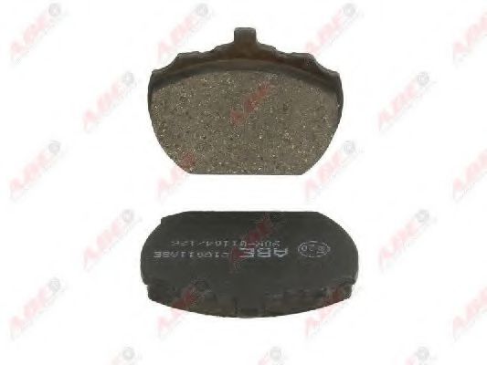 set placute frana,frana disc 2