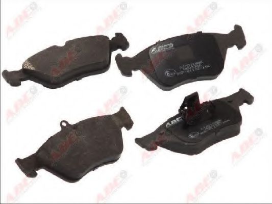 set placute frana,frana disc 2
